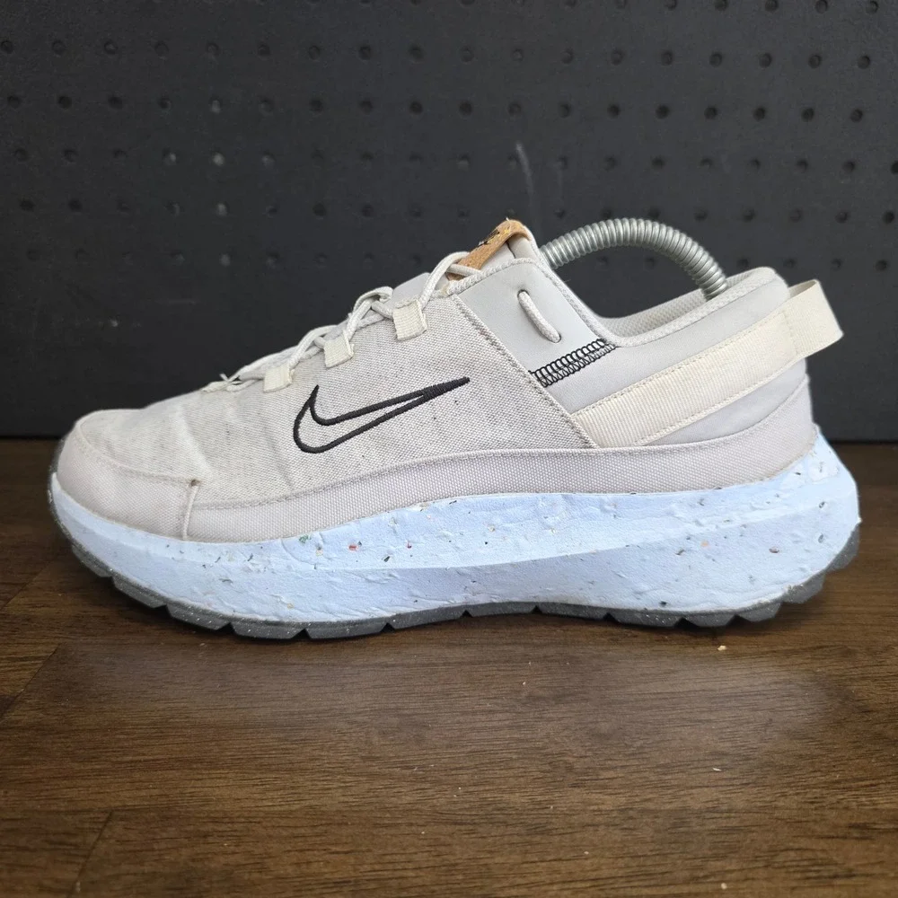 Nike Crater Remixa Mens Size 8.5 Light Bone Sneakers DC6916-001
